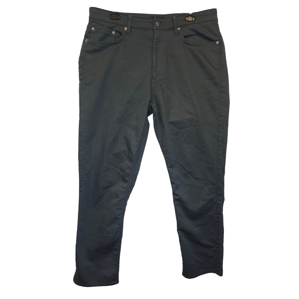 Quince Comfort Stretch Traveler 5-Pocket Pants Athletic Tapered Charcoal 34x30